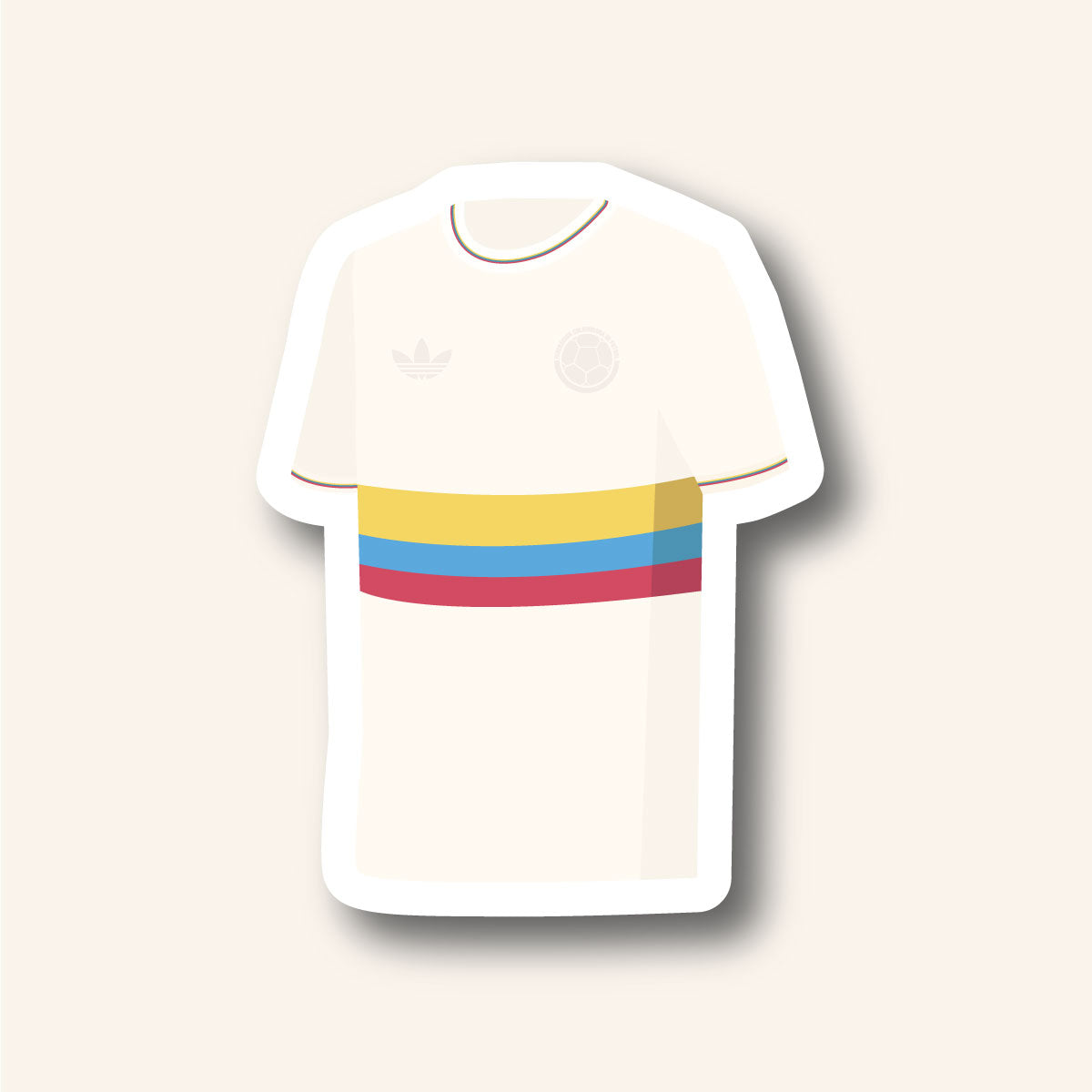 Sticker 100 años selección Colombia
