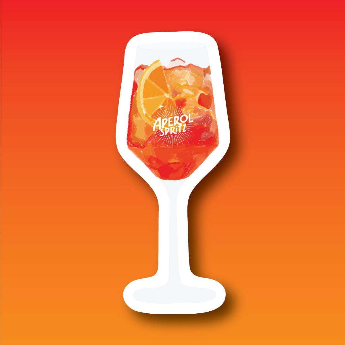 Sticker Aperol Spritz