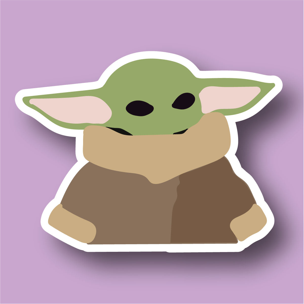 Sticker Baby Yoda