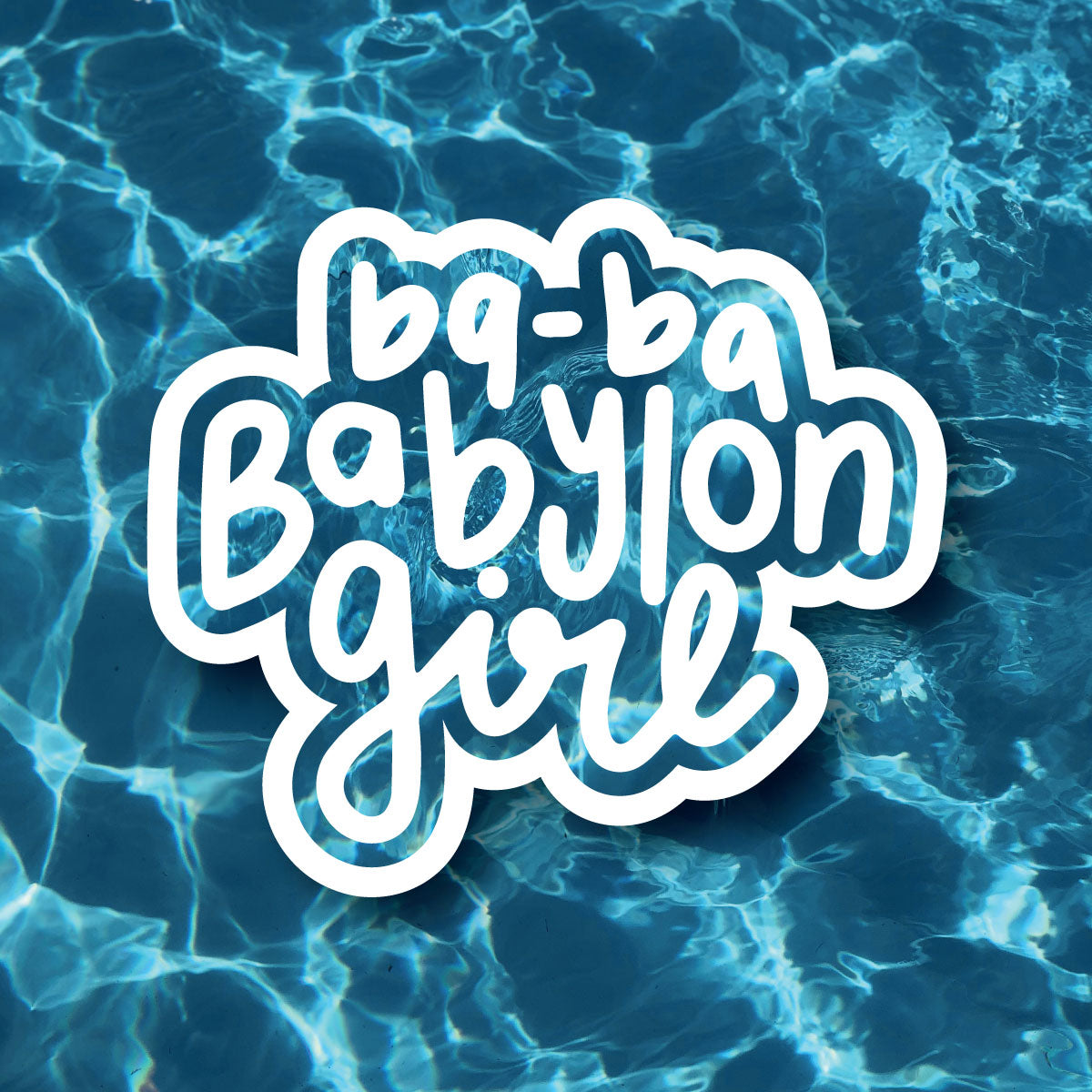 Sticker Babylon Girl