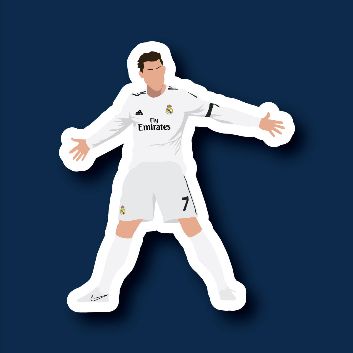 Sticker Inverso Cristiano Ronaldo