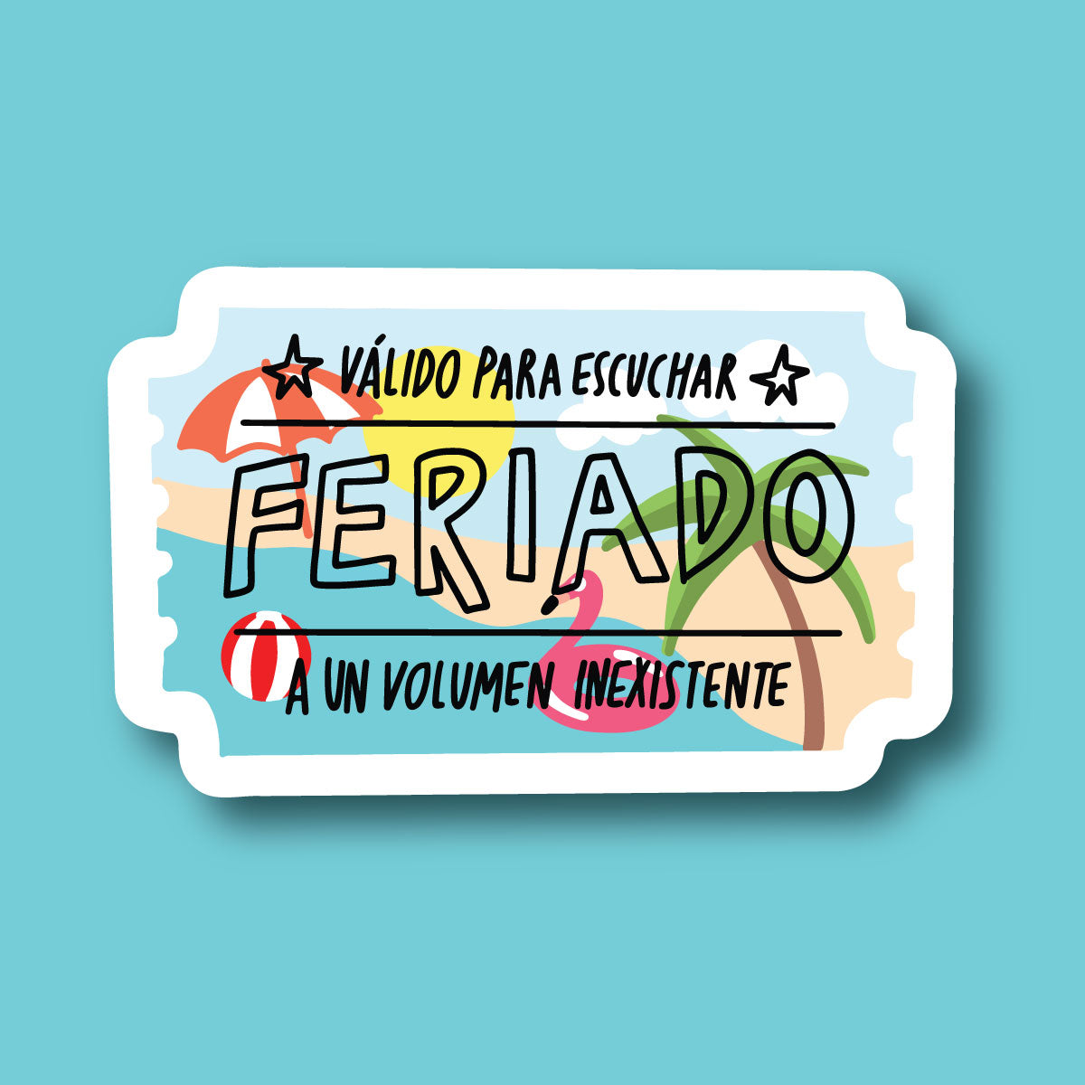 Sticker Feriado