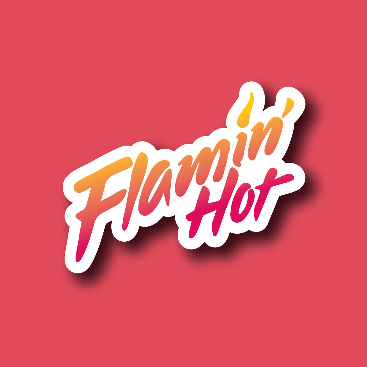 Sticker Flamin Hot