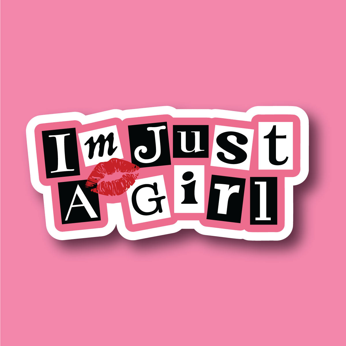 Sticker I´m Just a Girl