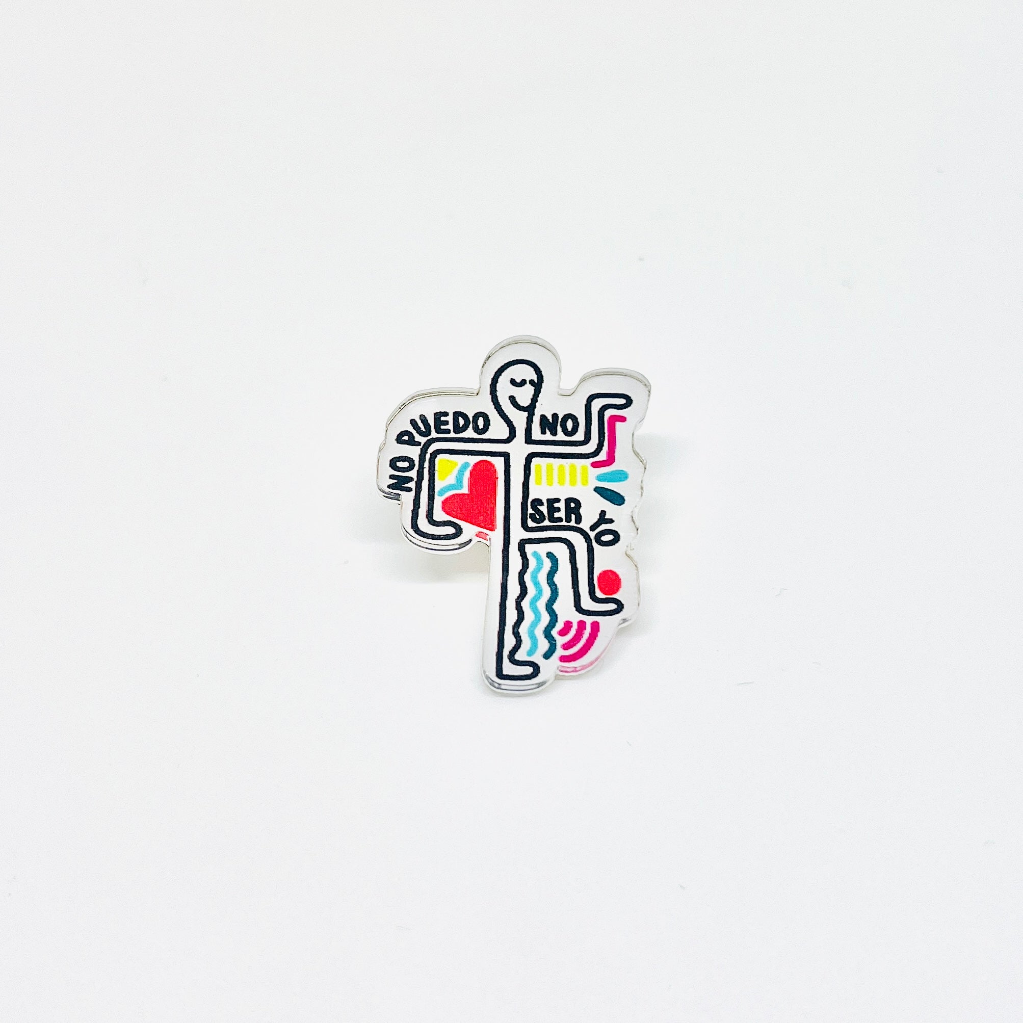 Pin Acrílico No Puedo No Ser Yo