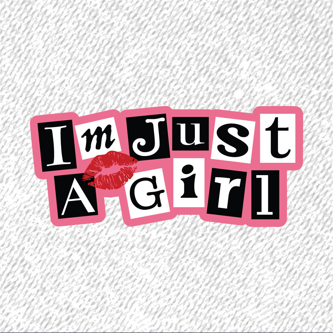 Sticker Para Ropa | I´m Just A Girl