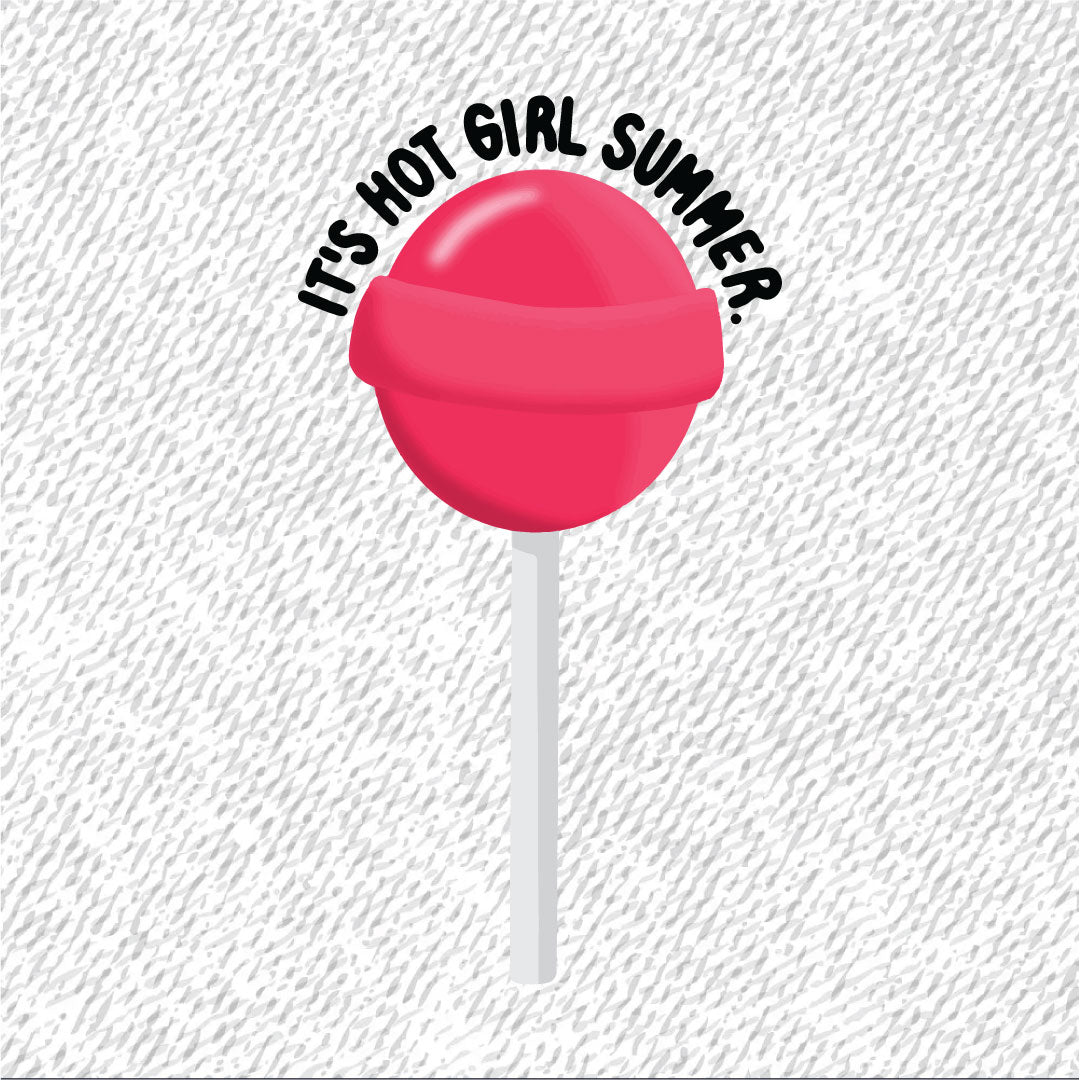 Sticker Para Ropa | Its Hot Girl Summer