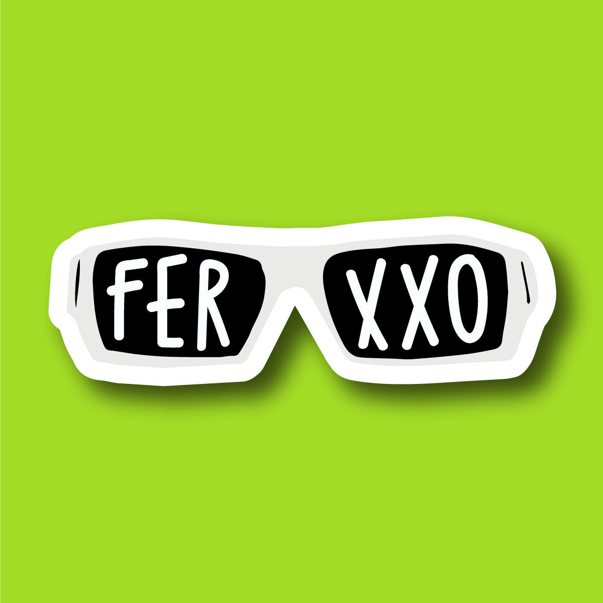 Sticker Las Gafas Del Ferxxo