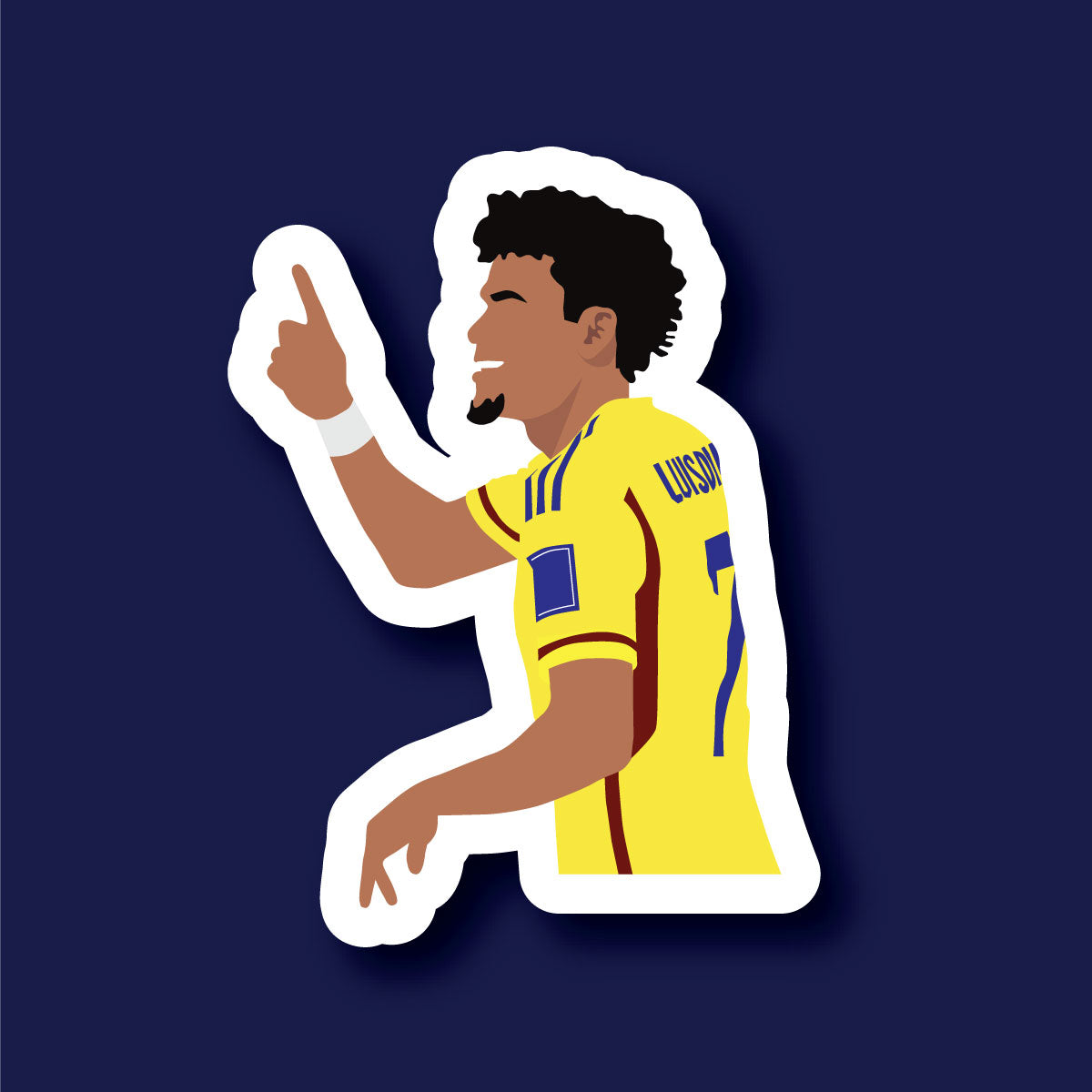 Sticker Lucho Diaz