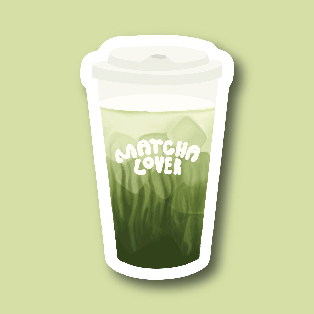 Sticker Matcha Lover