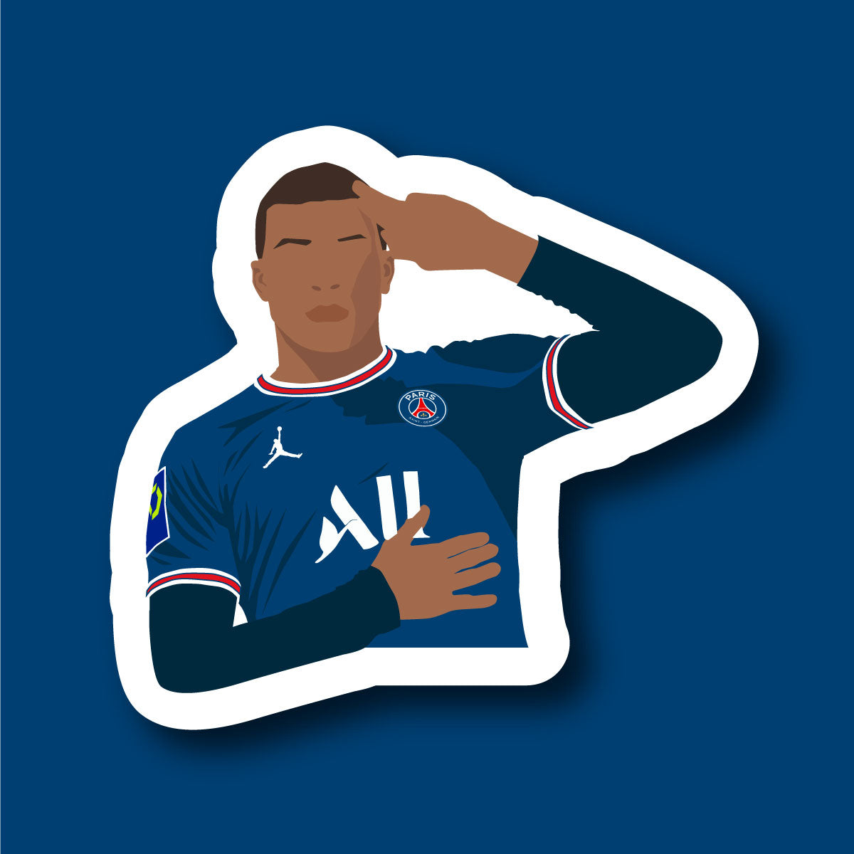 Sticker Mbappe