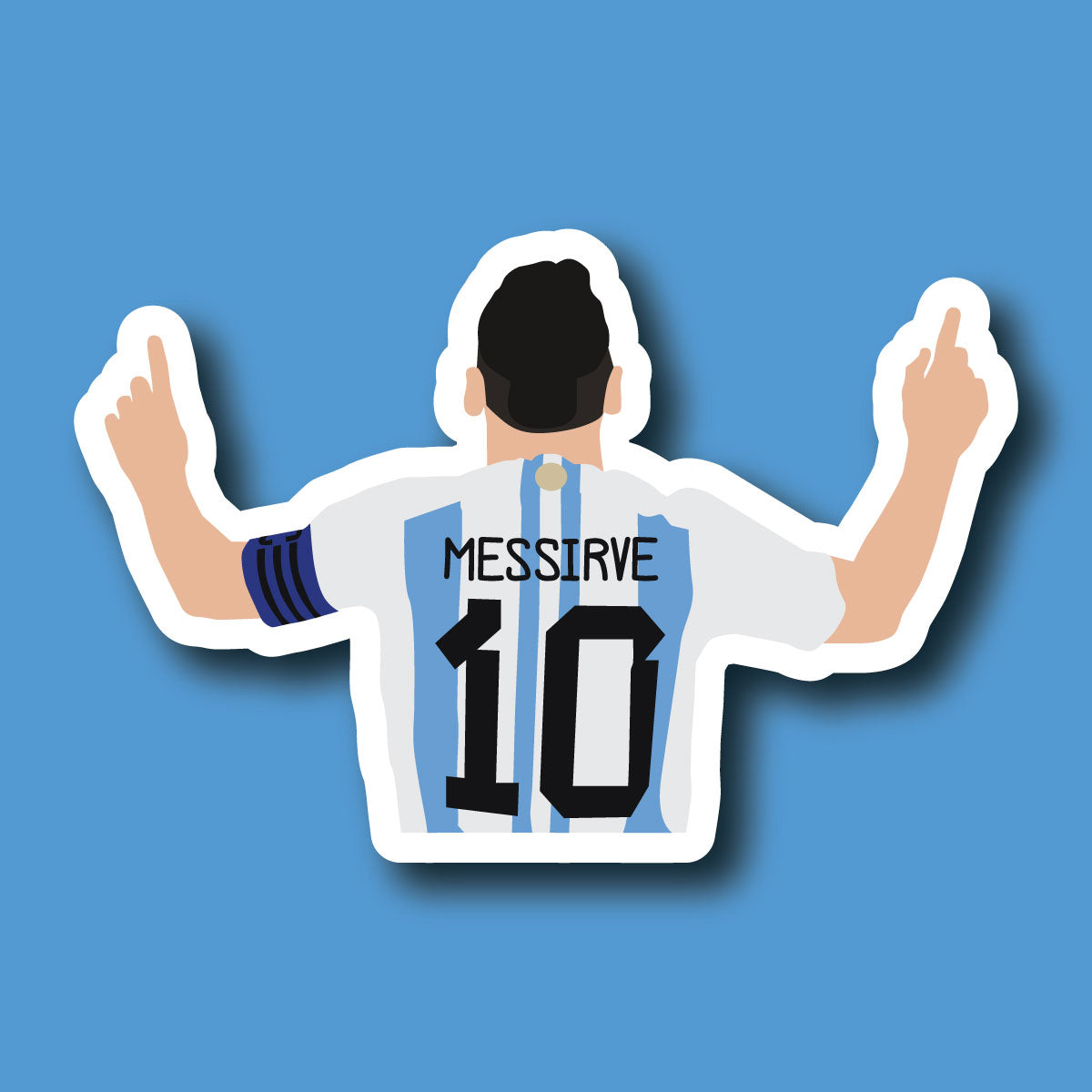 Sticker Inverso Messirve