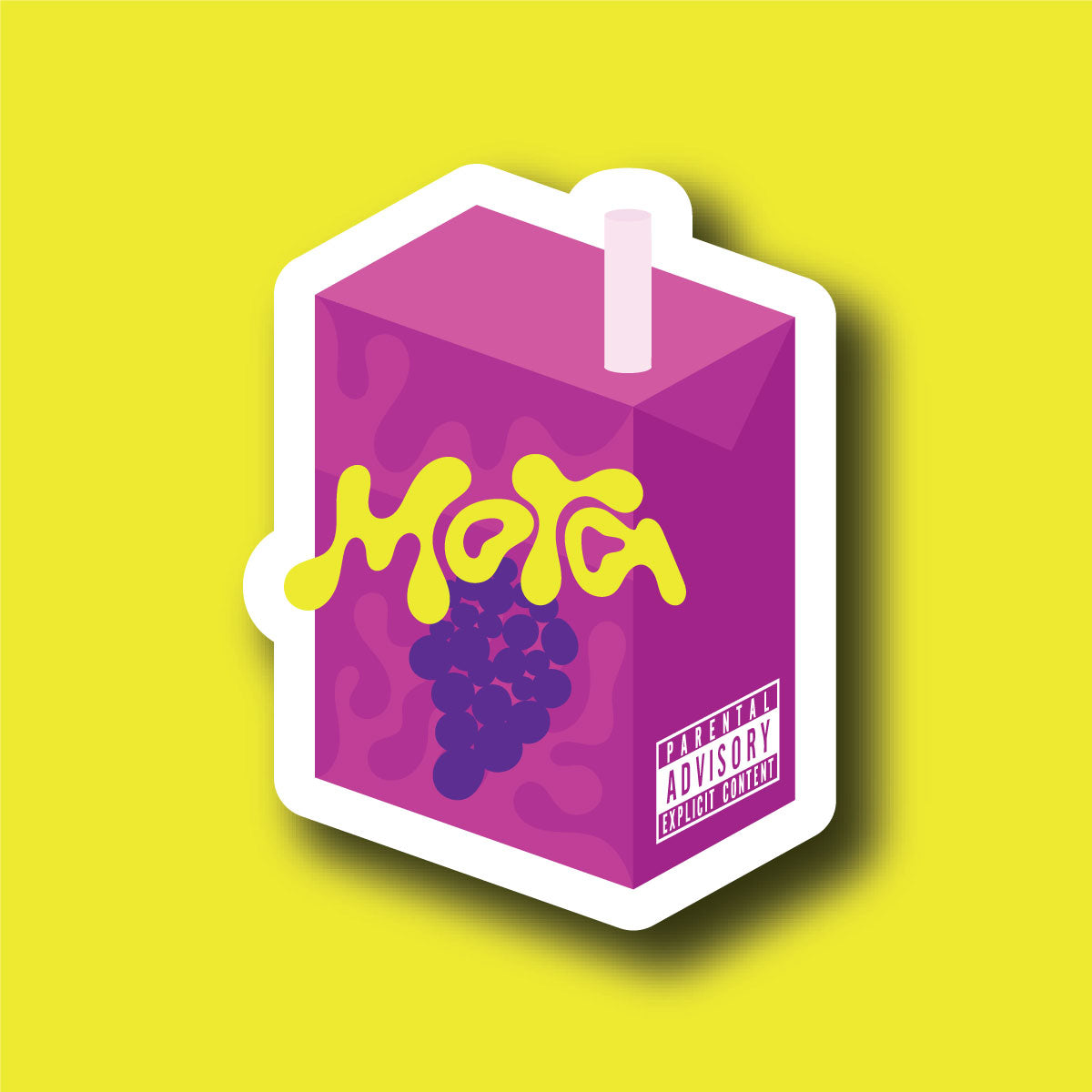 Sticker Mora Juice Box