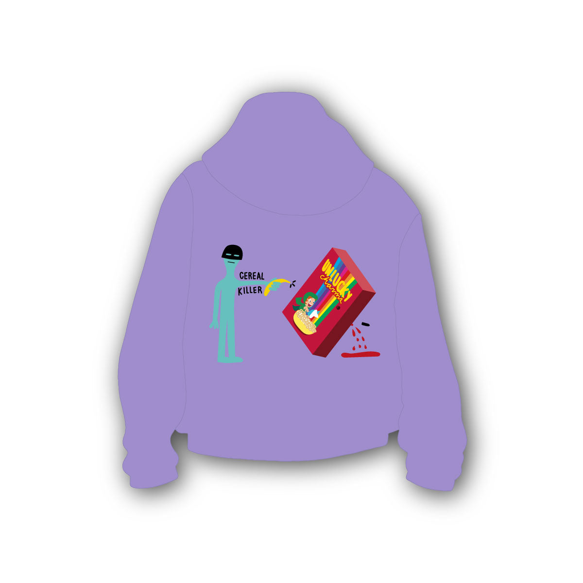 Hoodie Cereal Killer | Morado