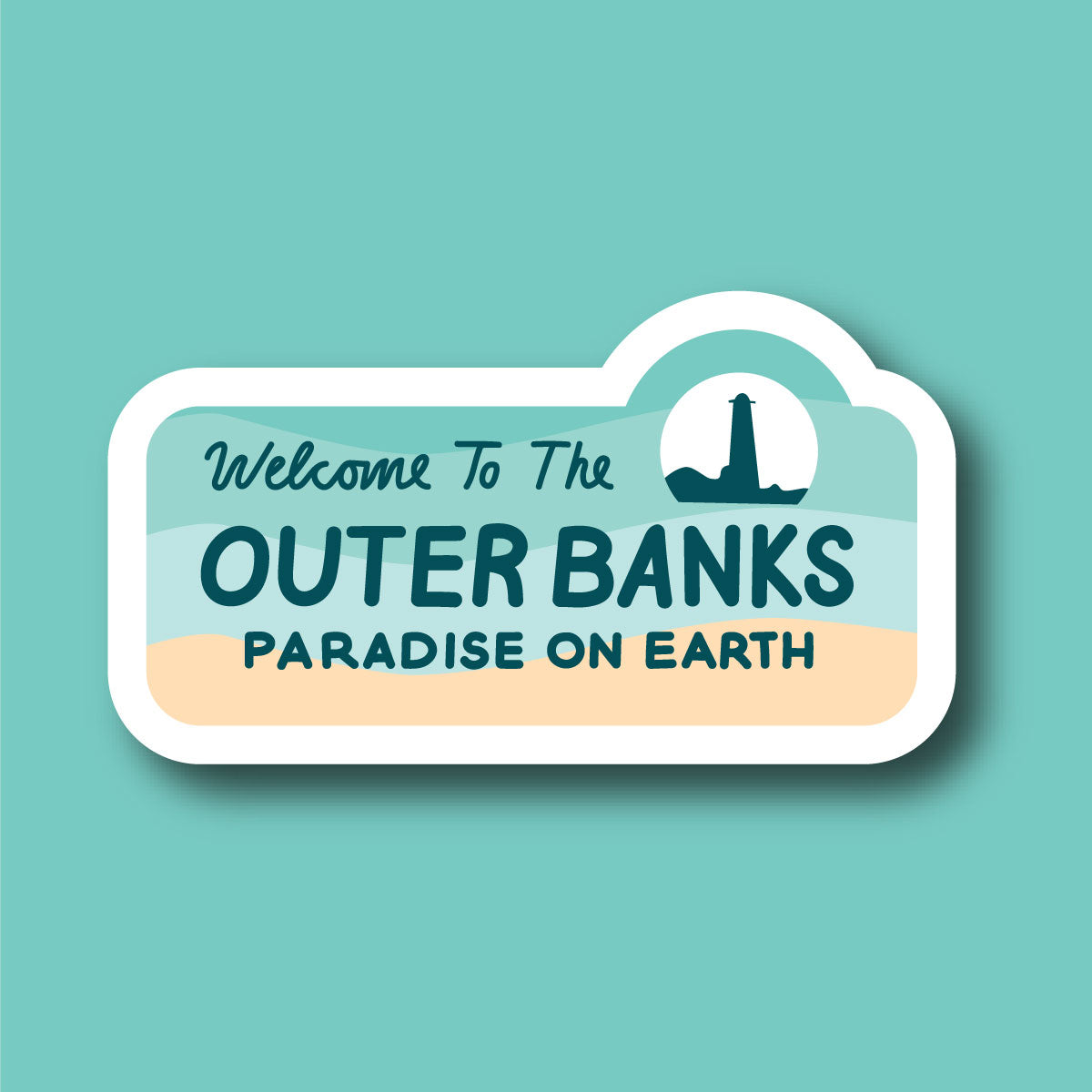 Sticker Welcome to the Outer Banks