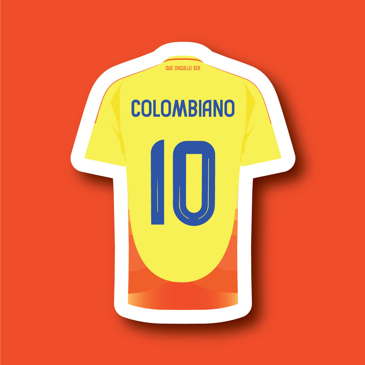Sticker Que Orgullo Ser Colombiano