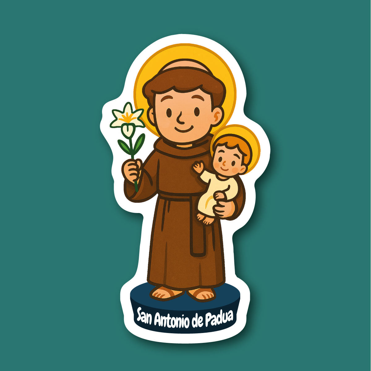 Sticker San Antonio de Padua