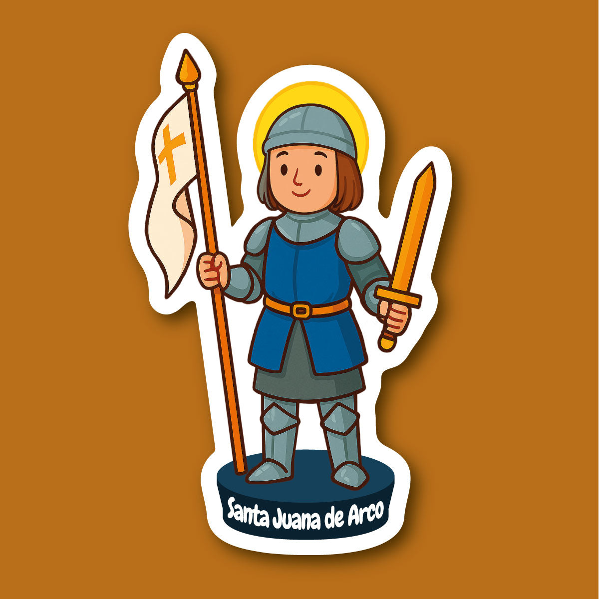 Sticker Santa Juana de Arco