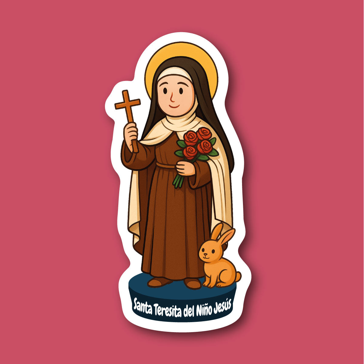 Sticker Santa Teresita del Niño Jesus