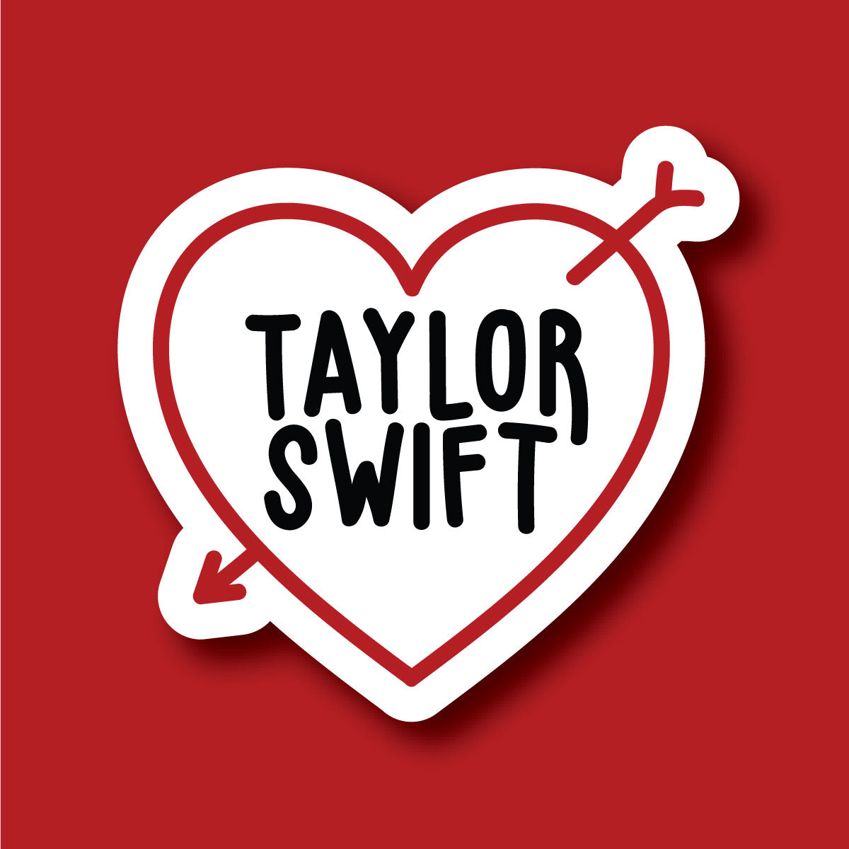 Sticker Taylor Swift Heart