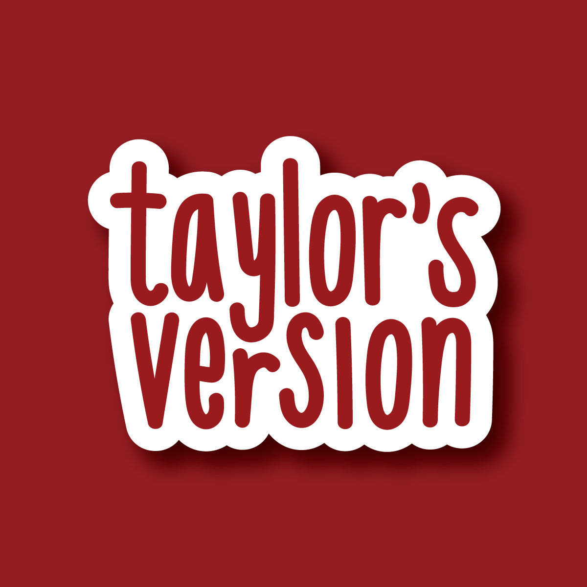 Sticker Taylor´s Version