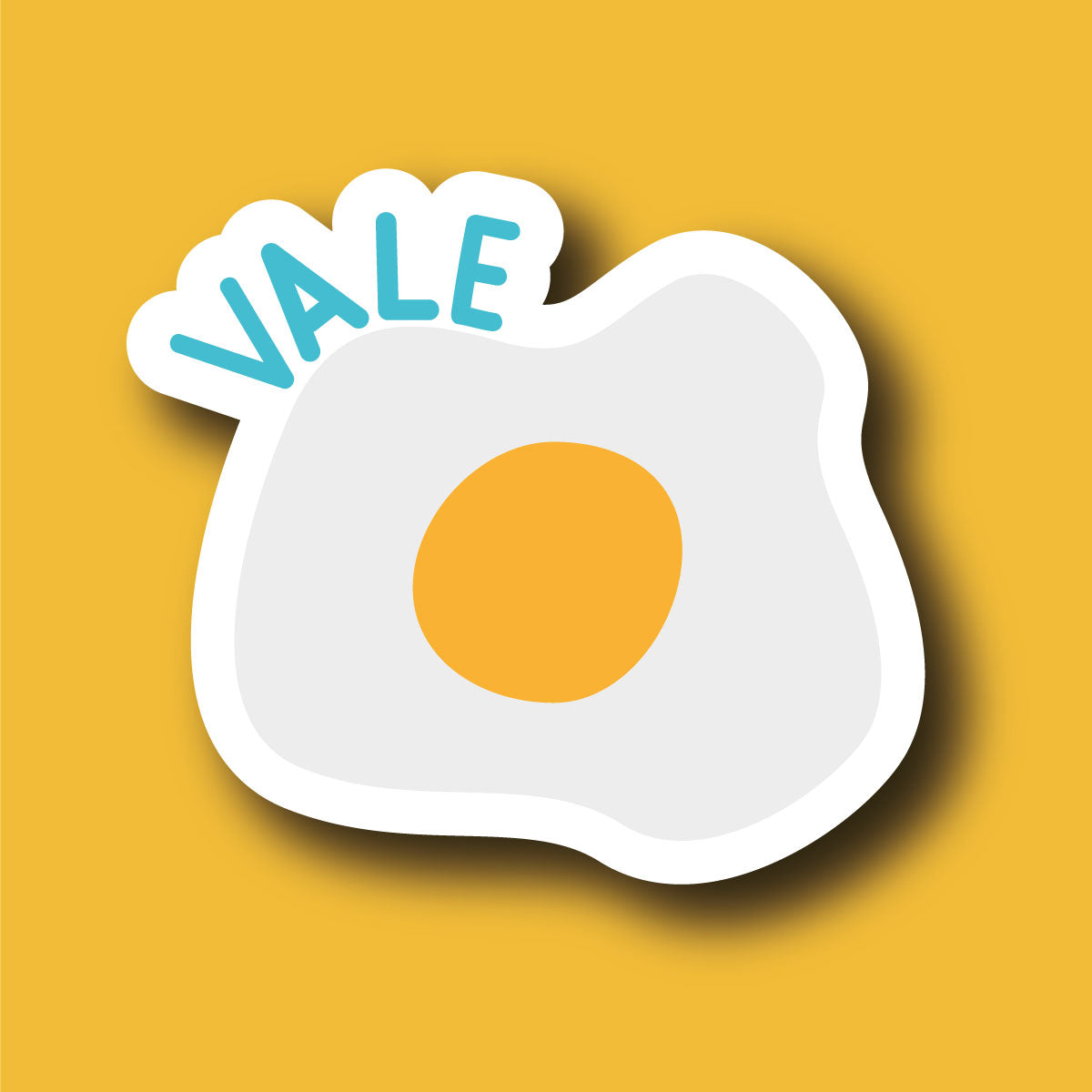 Sticker Vale Huevo