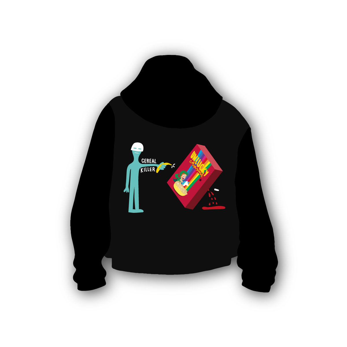Hoodie Cereal Killer (Negro)