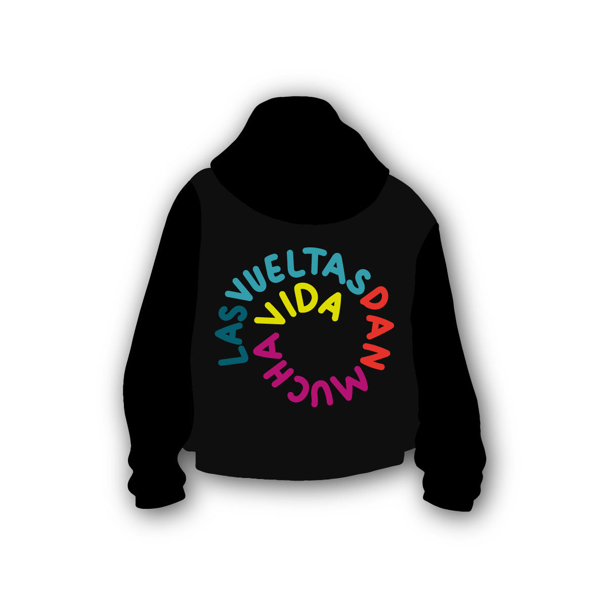 Hoodie Las Vueltas Dan Mucha Vida