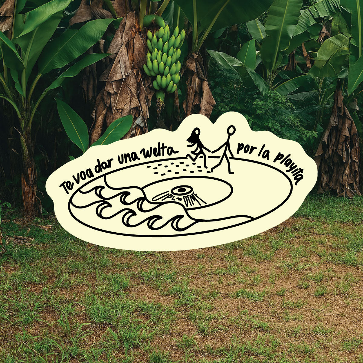 Mini Sticker Weltita | Glow in the dark