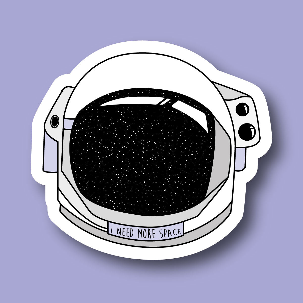 Sticker Inverso Astronauta