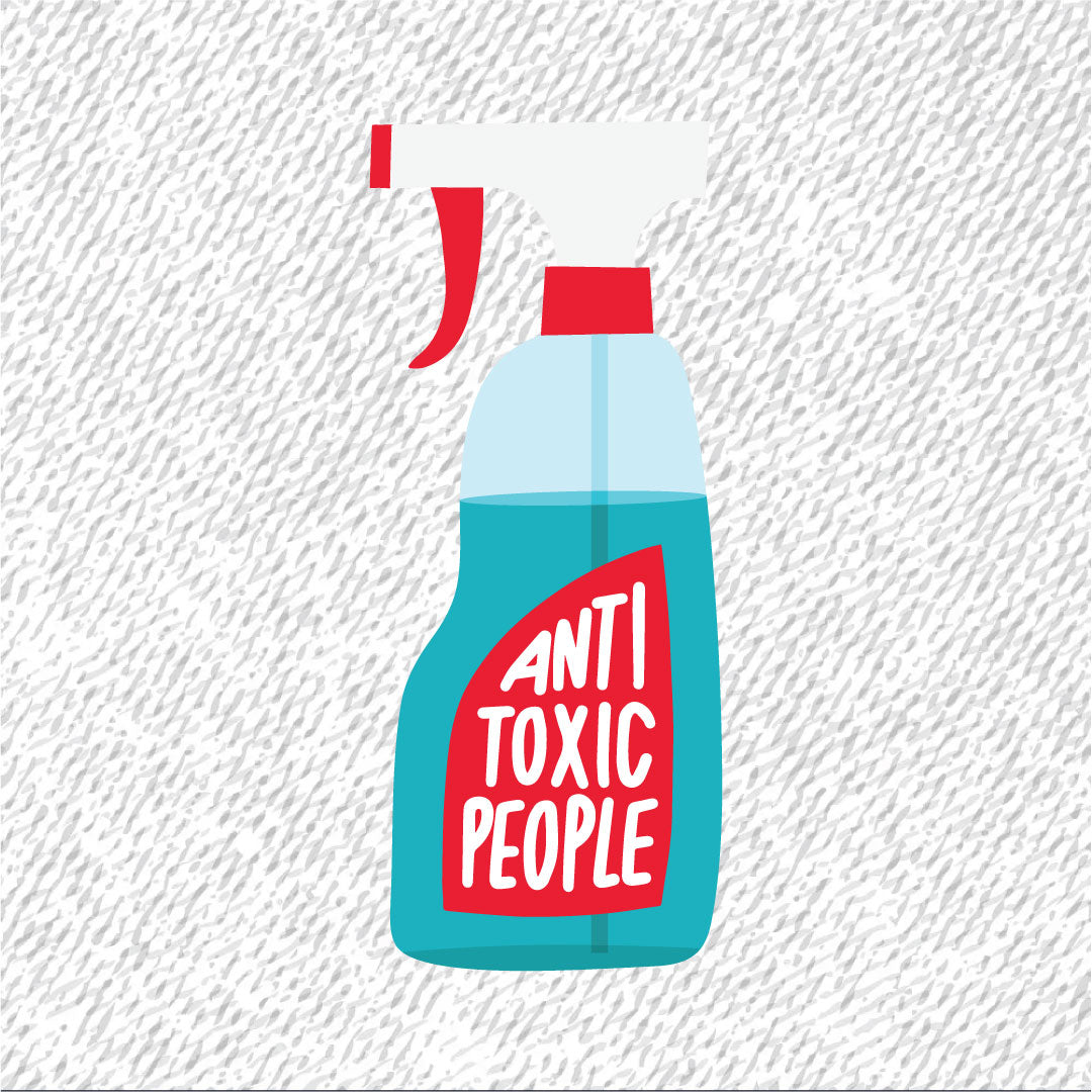 Sticker Para Ropa | Anti Toxic People