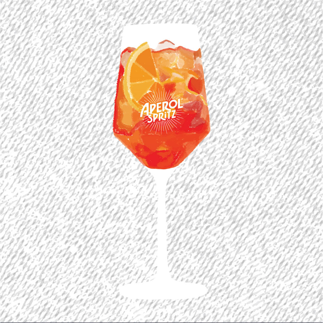 Sticker Para Ropa | Aperol Spritz