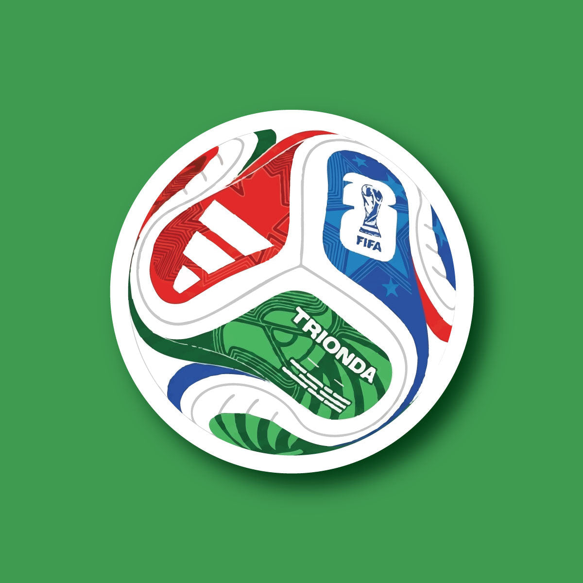 Sticker Balón Mundial