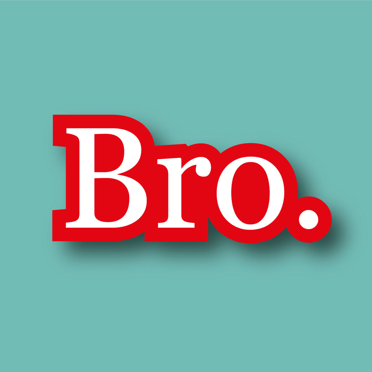 Sticker Inverso Bro