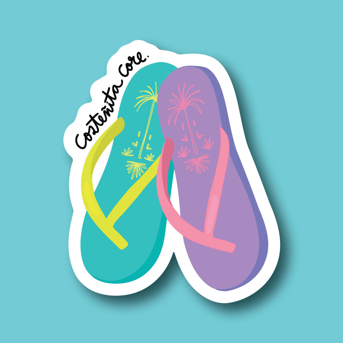 Sticker Costeñita Core