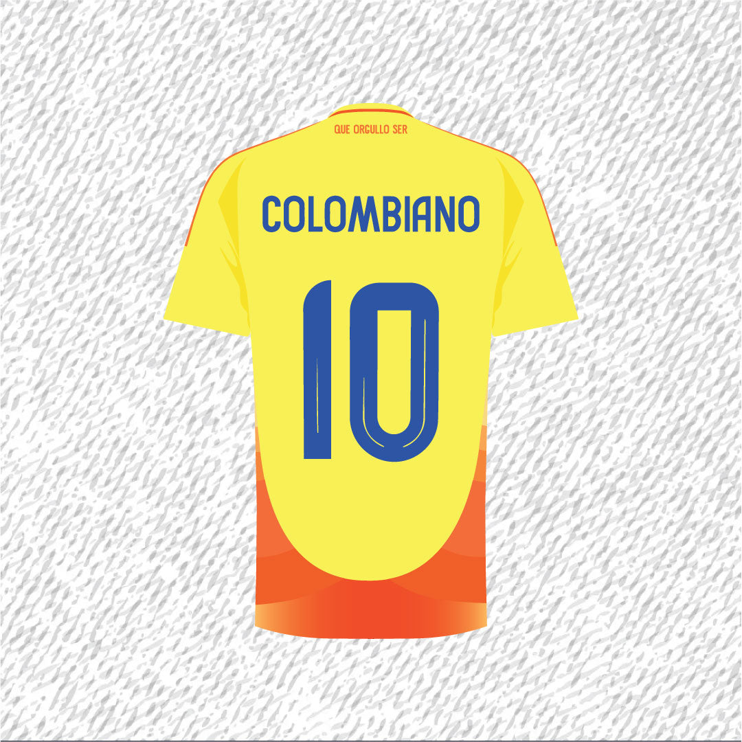 Sticker Para Ropa | Que Orgullo Ser Colombiano