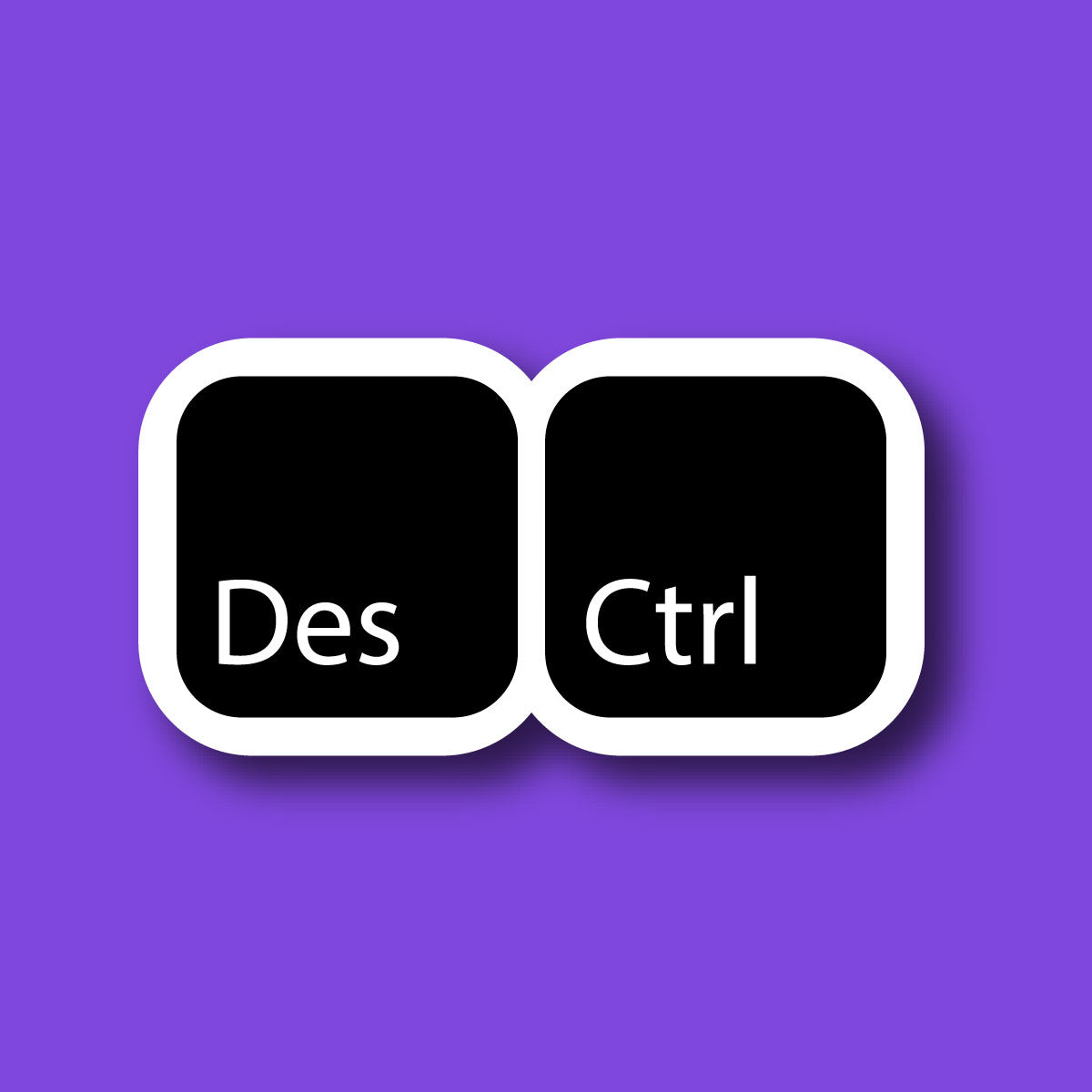 Sticker Inverso Des-Ctrl