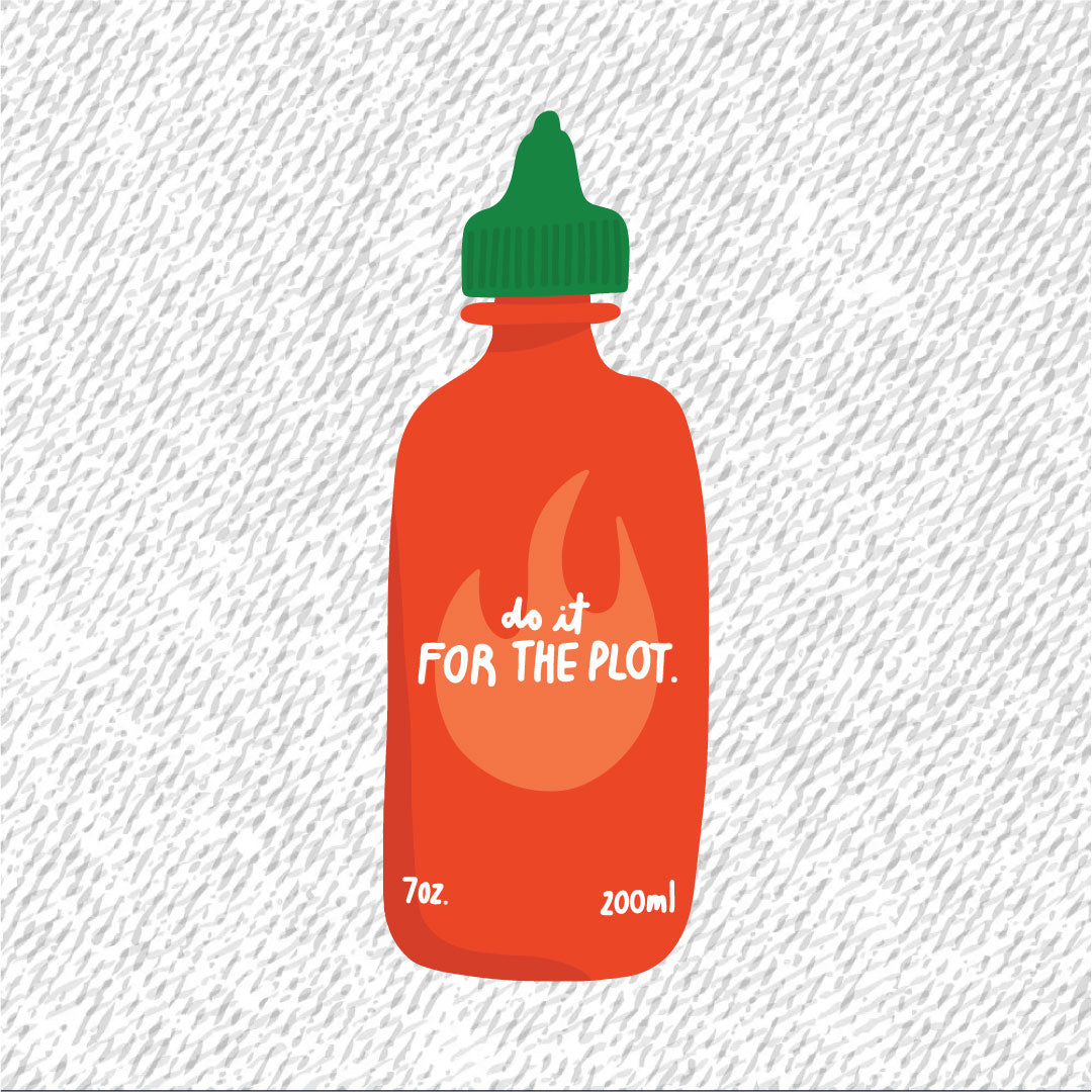Sticker Para Ropa | Do It For The Plot