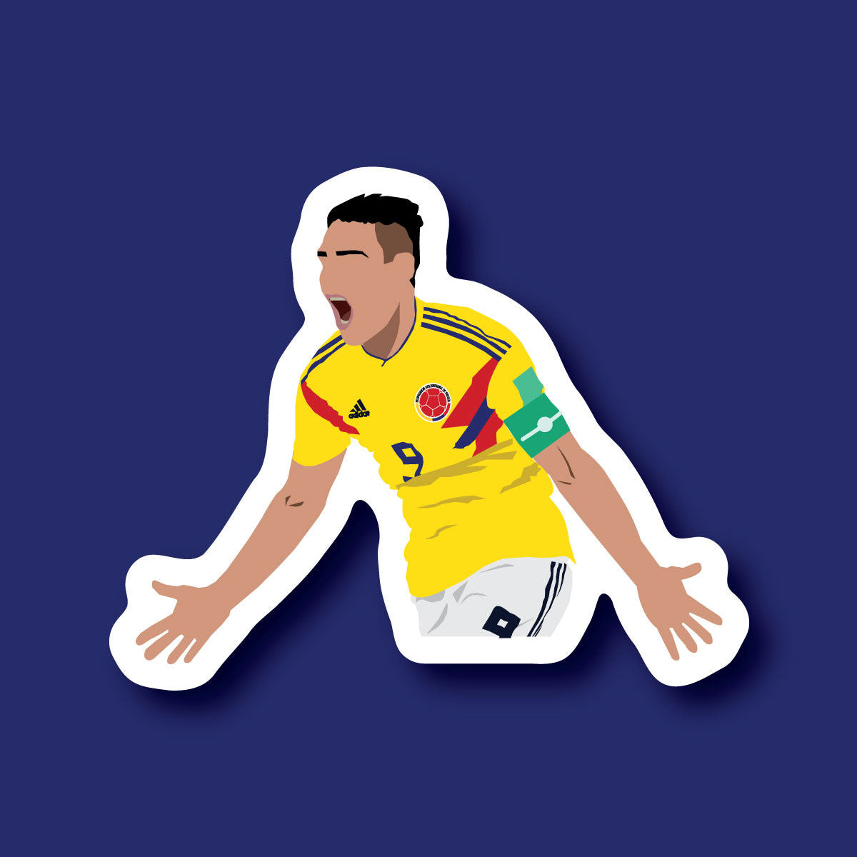 Sticker Falcao