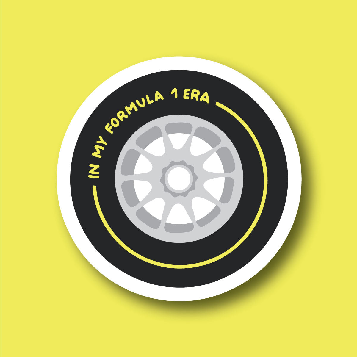 Sticker In My Formula 1 Era