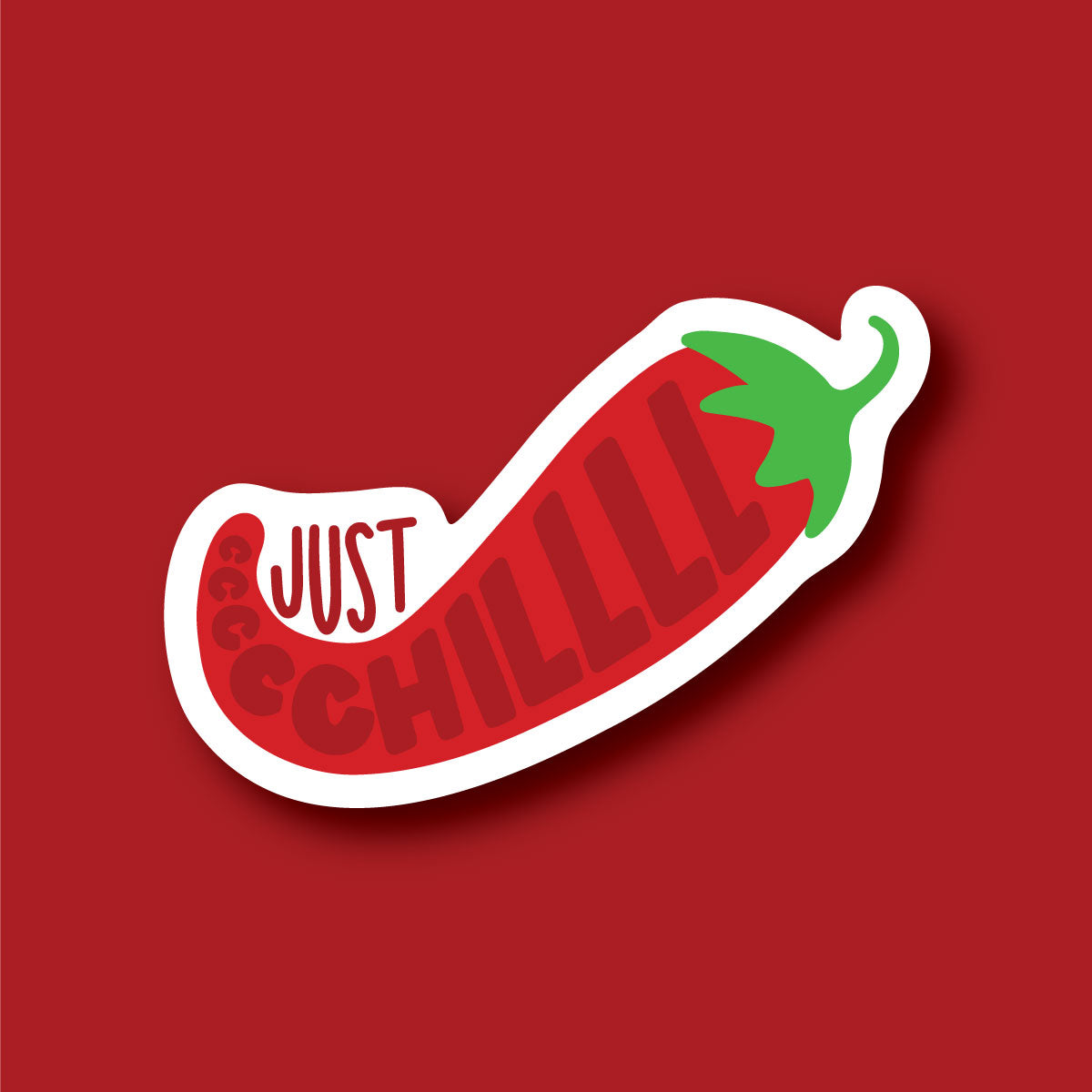 Sticker Just Chill