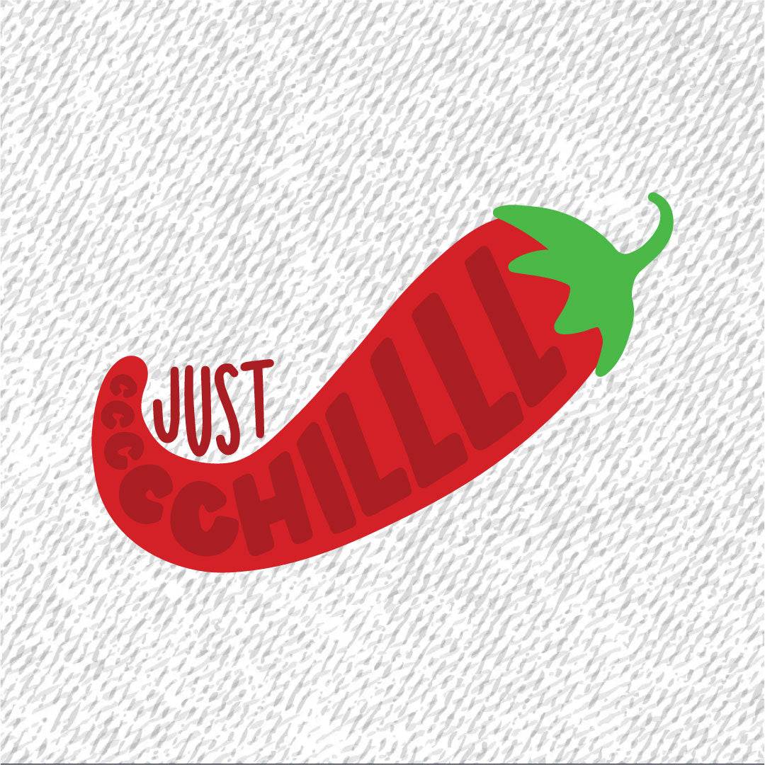 Sticker Para Ropa | Just Chill