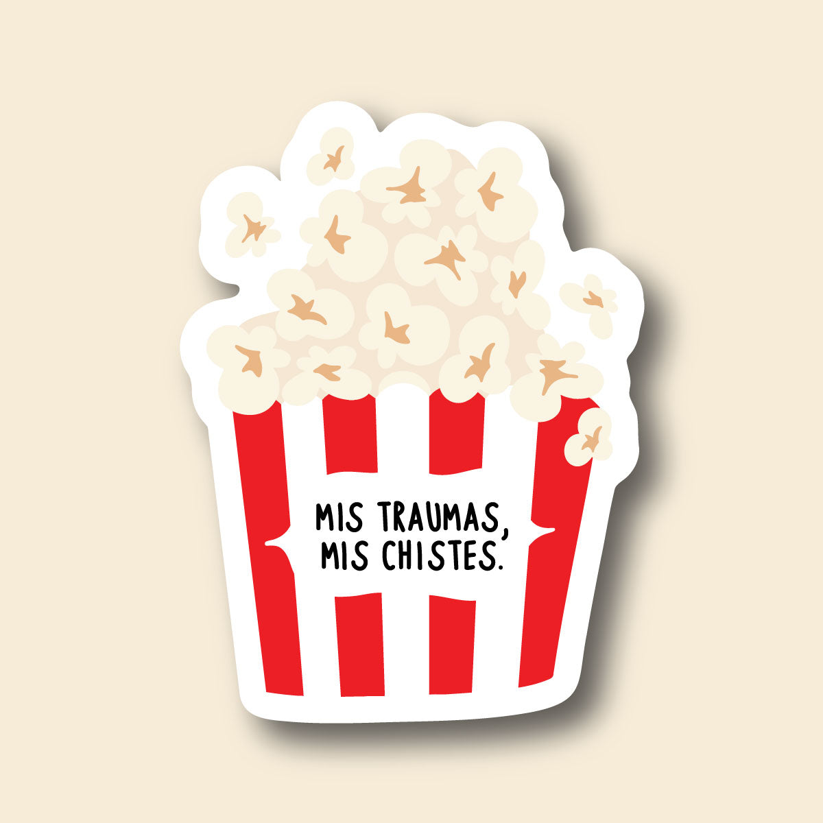 Sticker Mis traumas mis chistes