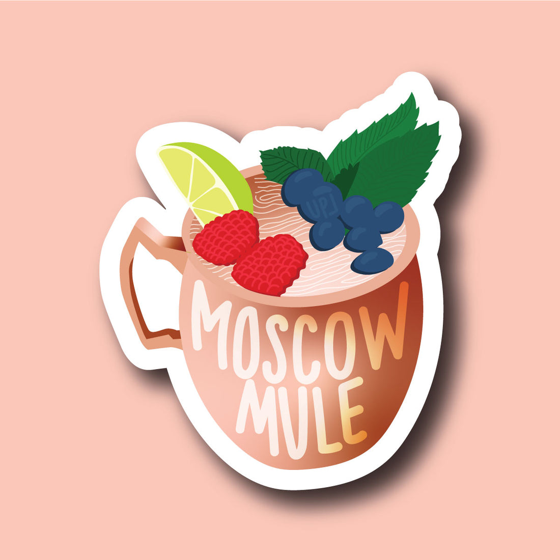 Sticker Moscow Mule