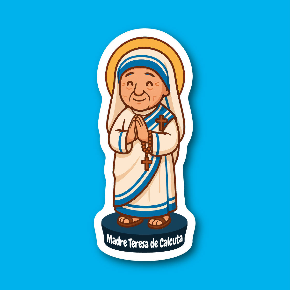 Sticker Santa Madre Teresa de Calcuta