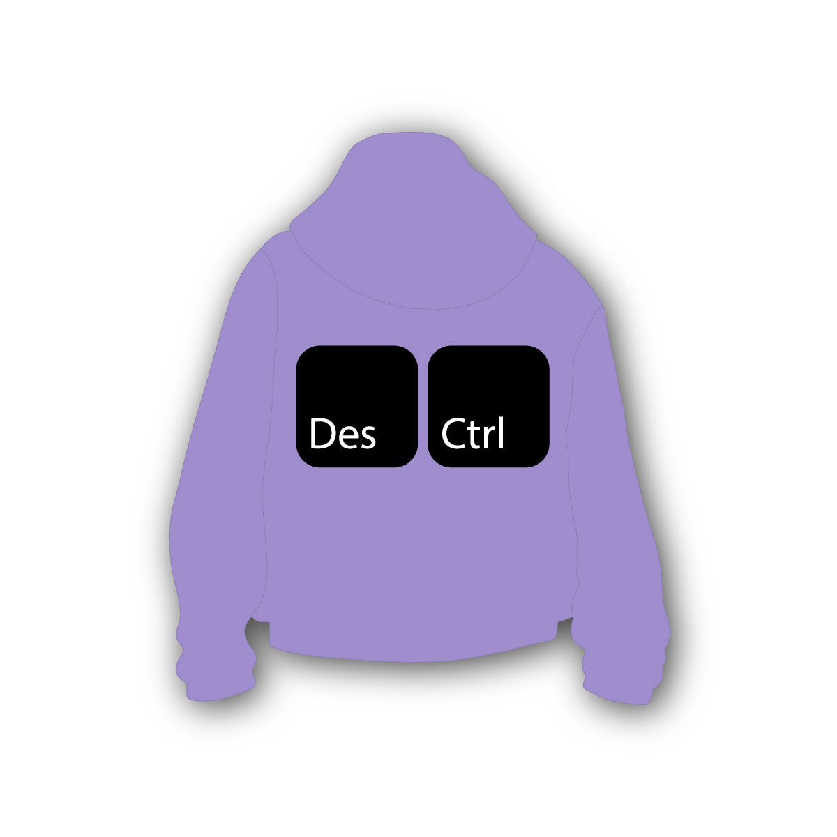 Hoodie Des Ctrl | Morado