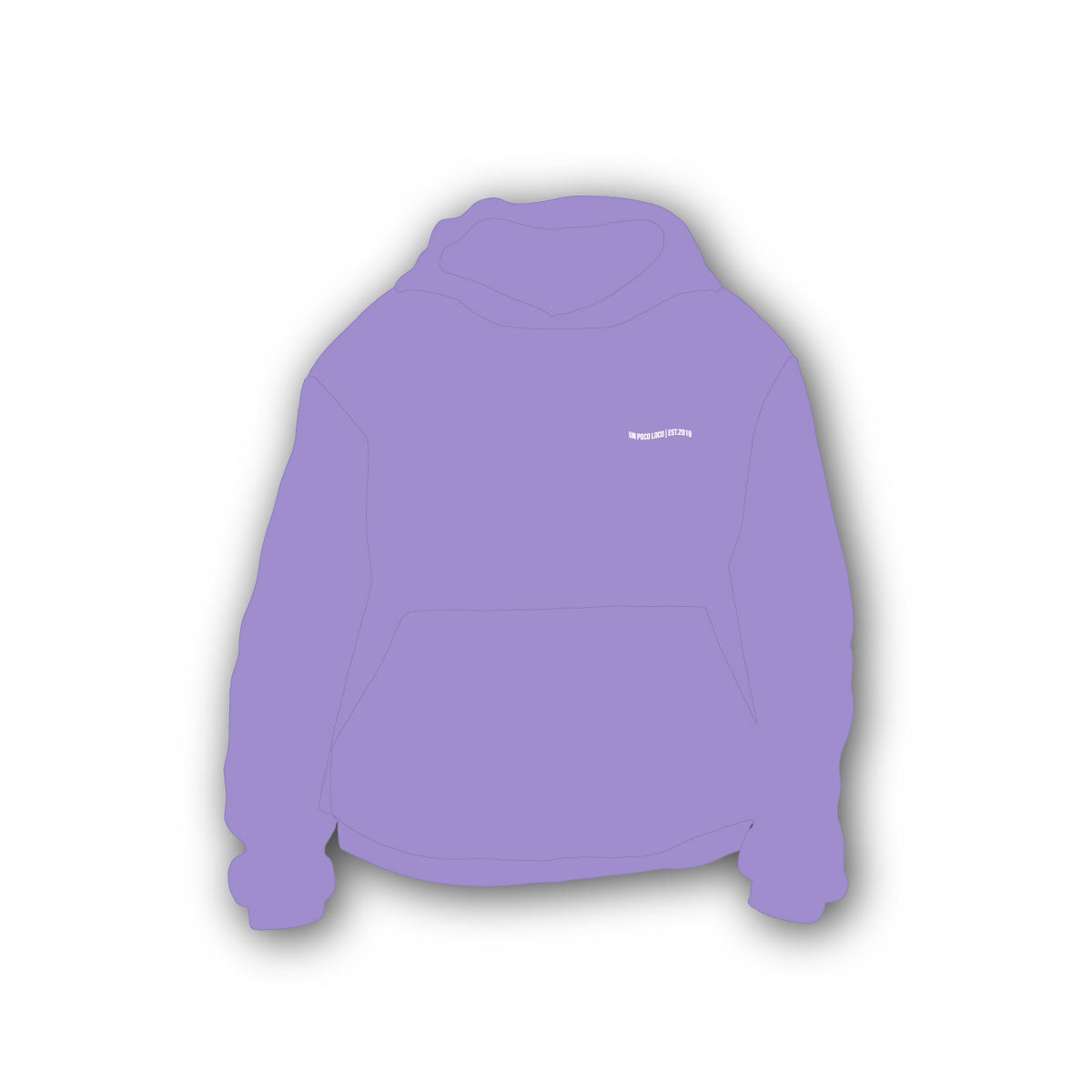 Hoodie Im Just A Girl | Morado