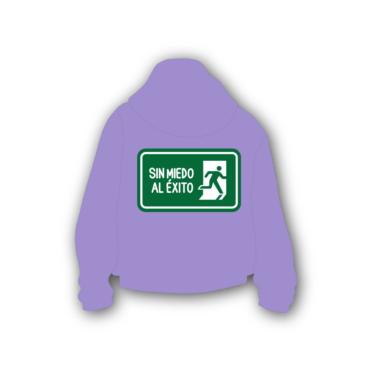 Hoodie Sin Miedo Al Éxito | Morado