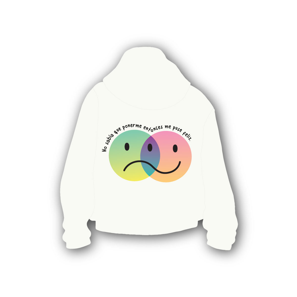 Hoodie No Sabia Que Ponerme, Entonces me Puse Feliz.