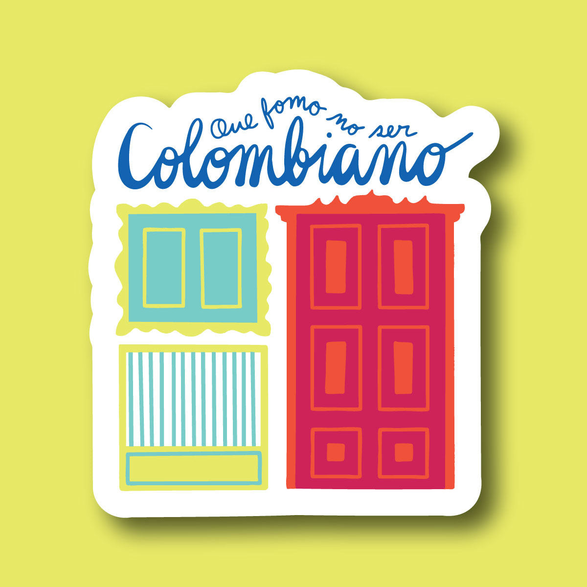 Sticker Que fomo no ser Colombiano